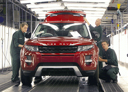 Hệ thống tạo ẩm kiểu bay hơi của Condair tại Jaguar Land Rover